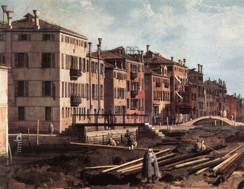 Ansicht von San Giuseppe di Castello von Giovanni Antonio Canal