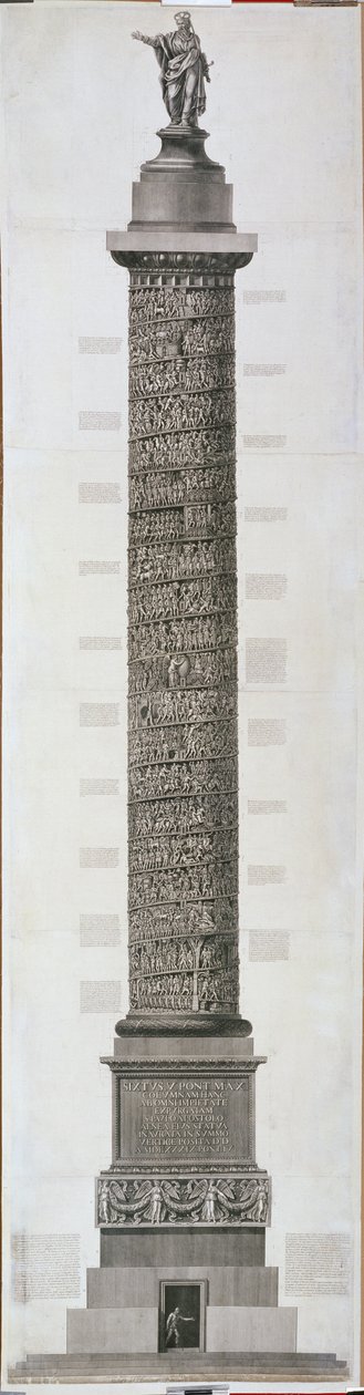 Trajanssäule von Giovanni Battista Piranesi