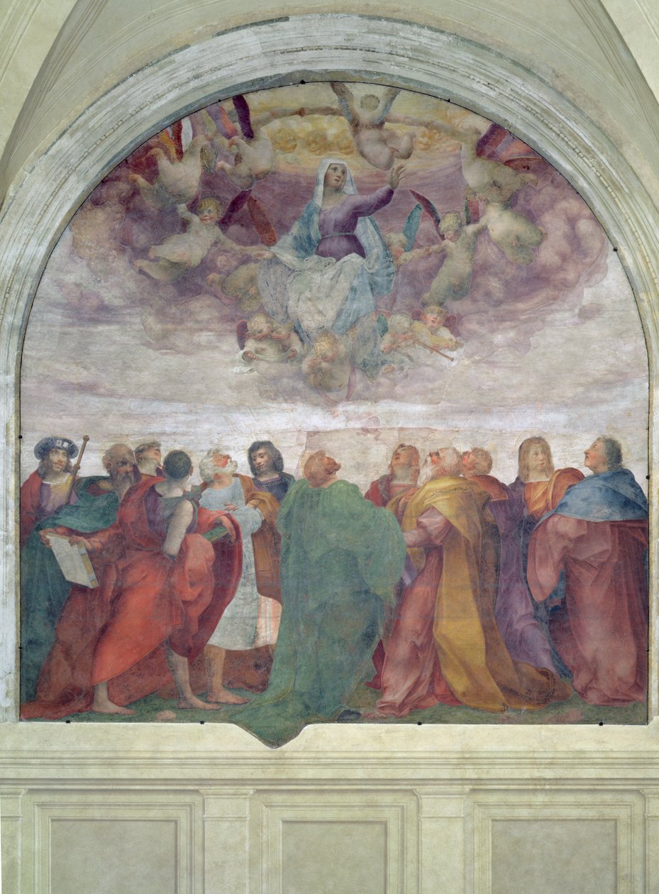 Mariä Himmelfahrt, 1513 von Giovanni Battista Rosso Fiorentino