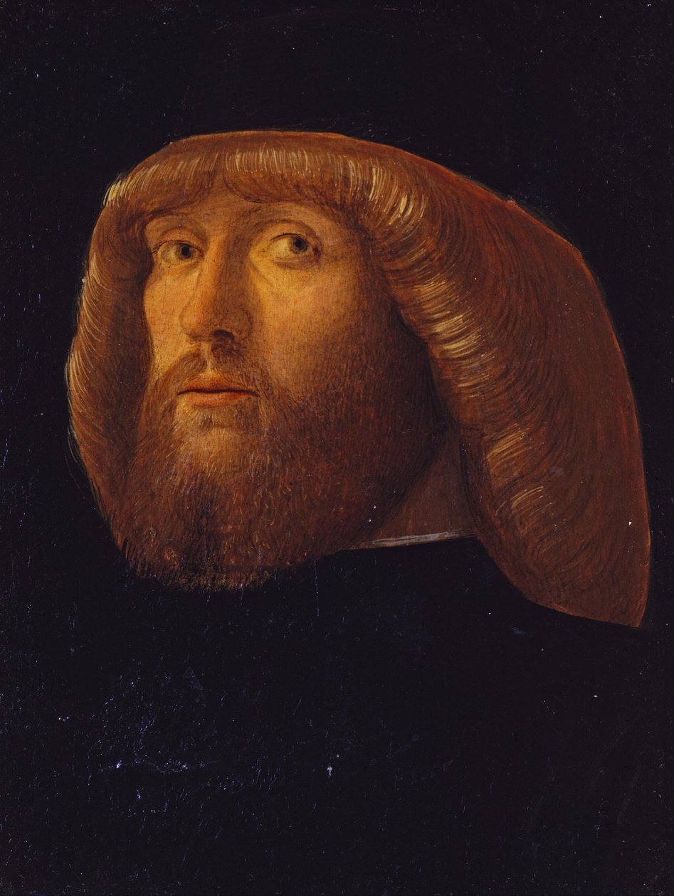 Ein bärtiger Mann von Giovanni Bellini