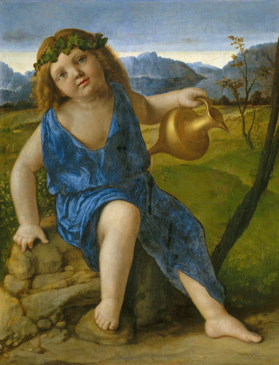 Der junge Bacchus, ca. 1505-10 von Giovanni Bellini