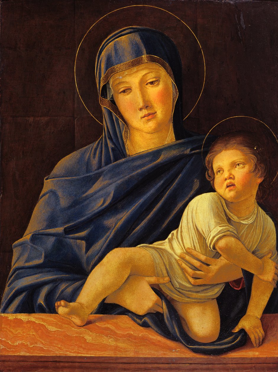 Jungfrau und Kind, 1470-75 von Giovanni Bellini
