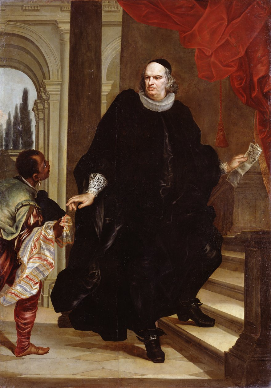 Porträt von P. Franzone von Giovanni Bernardo Carboni