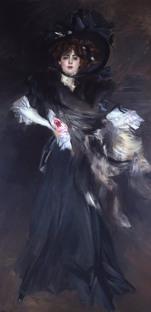 Porträt einer Frau von Giovanni Boldini