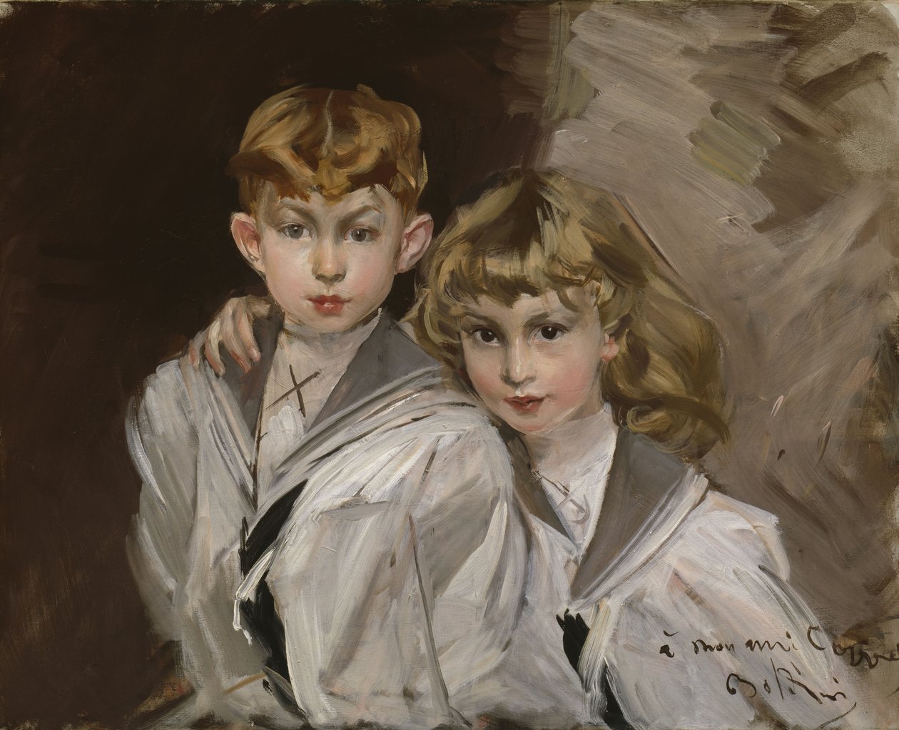 Die zwei Kinder von Giovanni Boldini