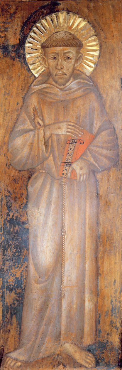 Porträt des Heiligen Franziskus, ca. 1285 von Giovanni Cimabue