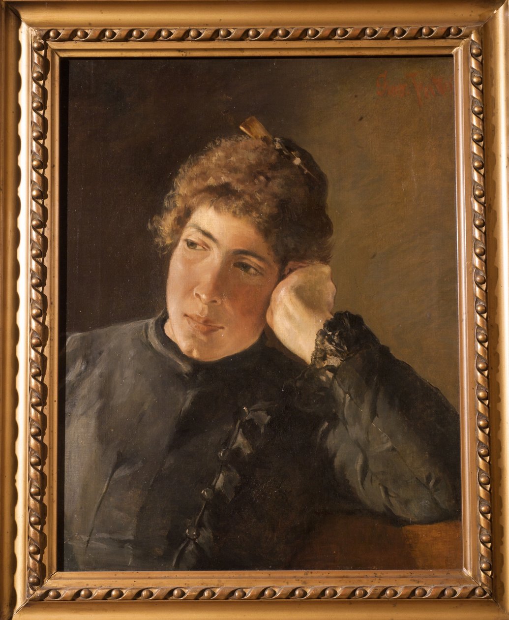 Porträt einer Frau, 1870 von Giovanni Fattori