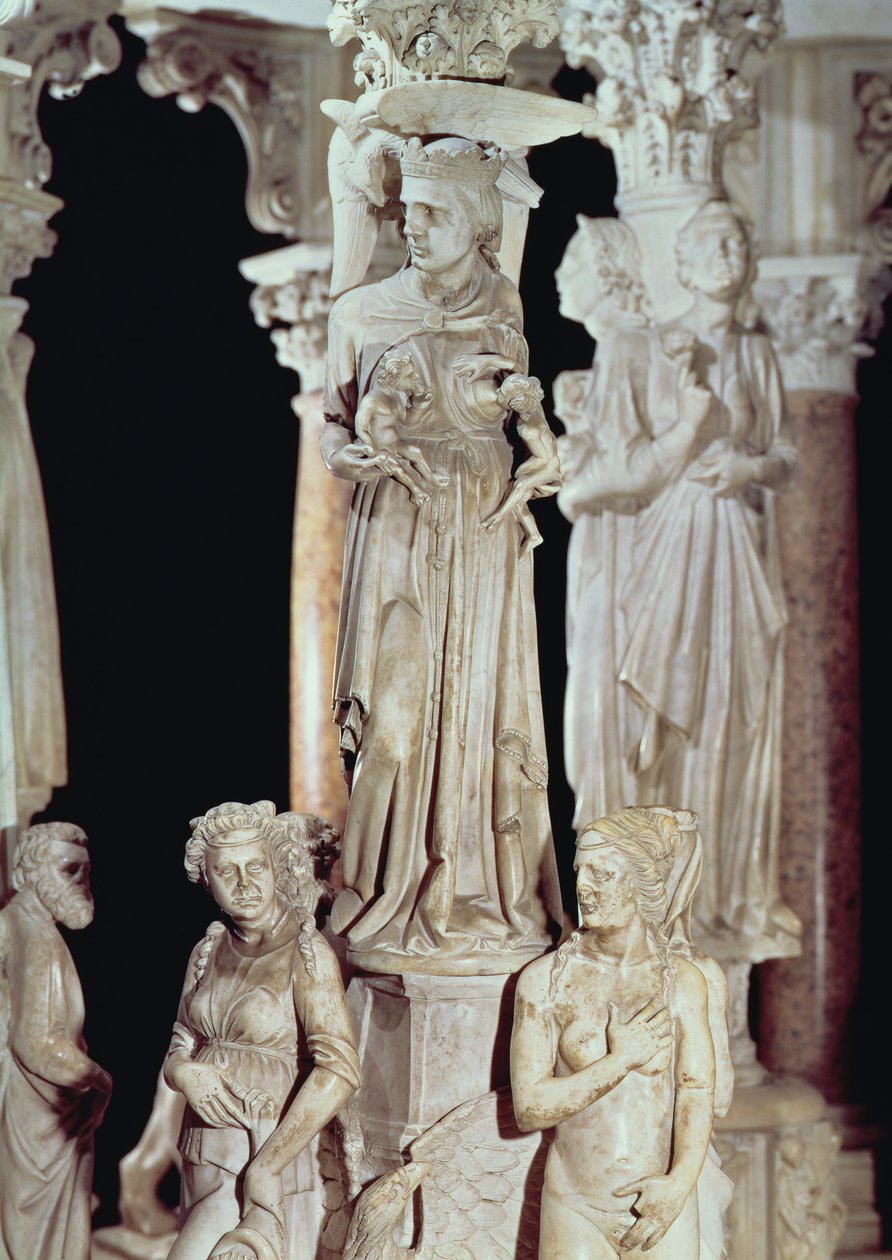 Kanzel (Detail) von Giovanni Pisano