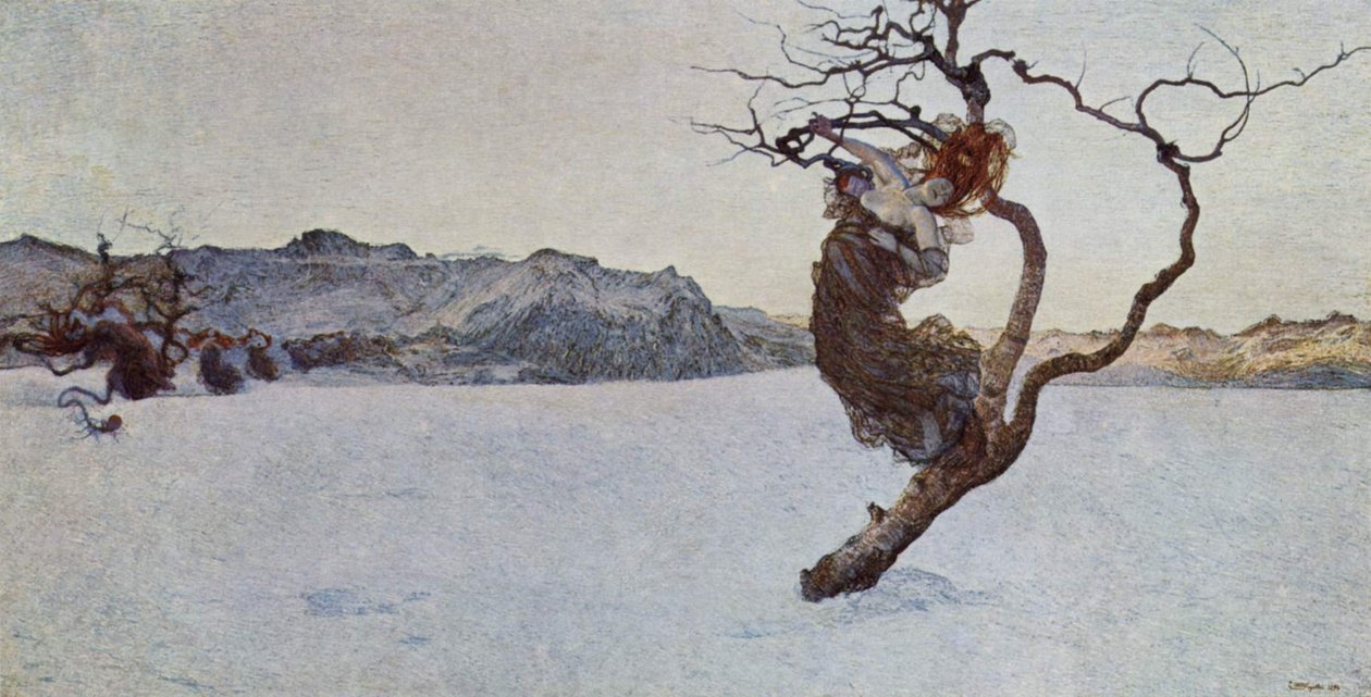 Die bösen Mütter von Giovanni Segantini