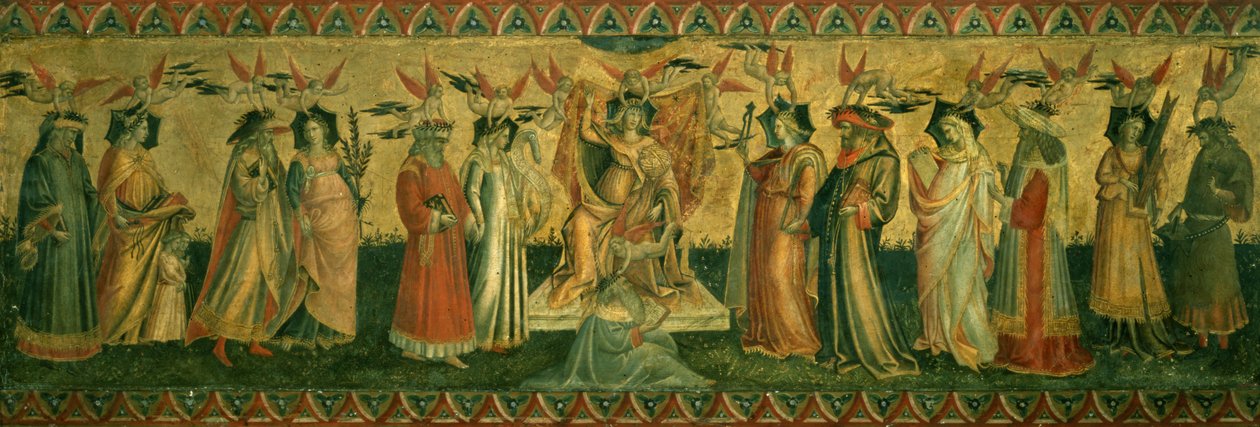 Die sieben freien Künste, ca. 1435 von Giovanni dal Ponte
