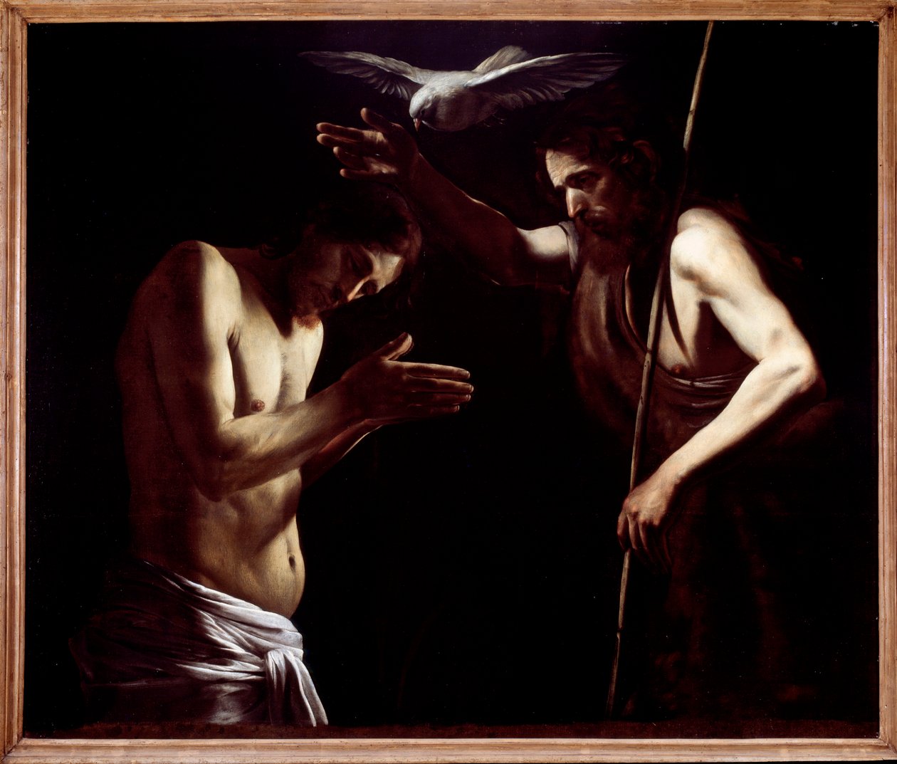 Die Taufe Jesu von Giovanni Battista Caracciolo