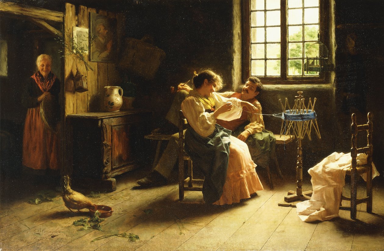 Ein gemächlicher Nachmittag von Giovanni Battista Torriglia