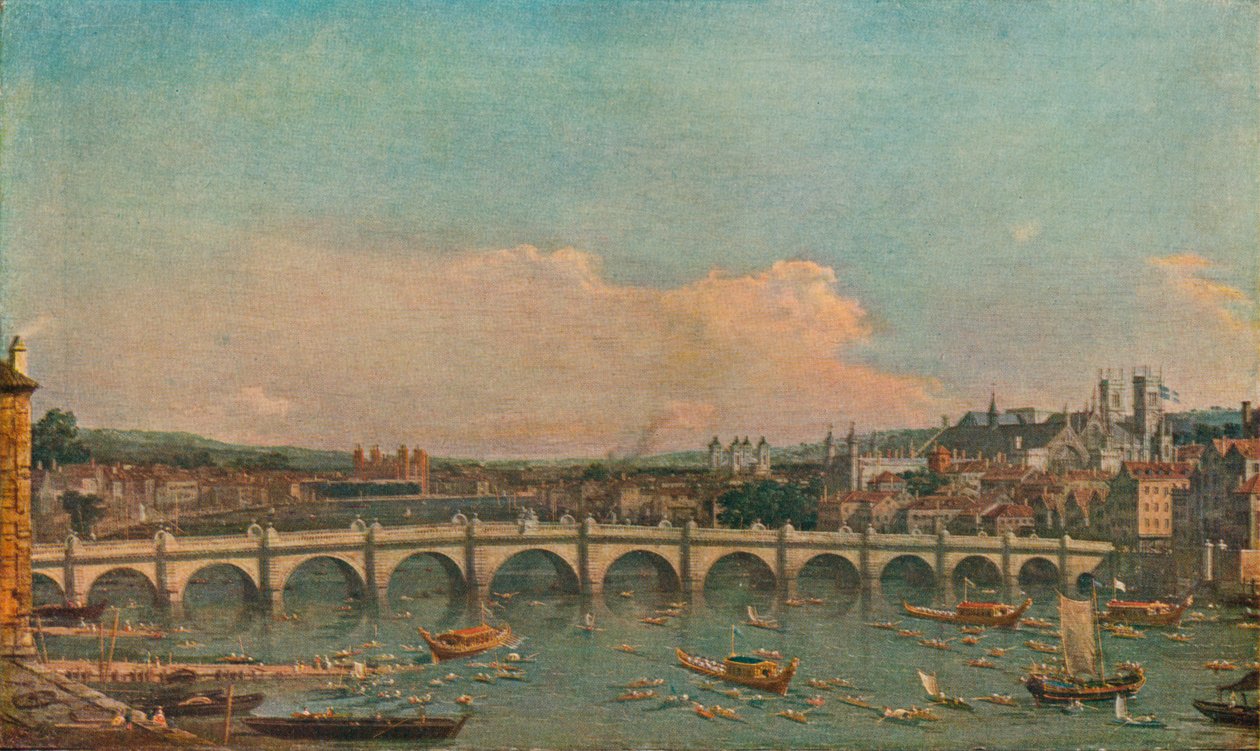 Westminster Bridge von Giovanni Antonio Canal