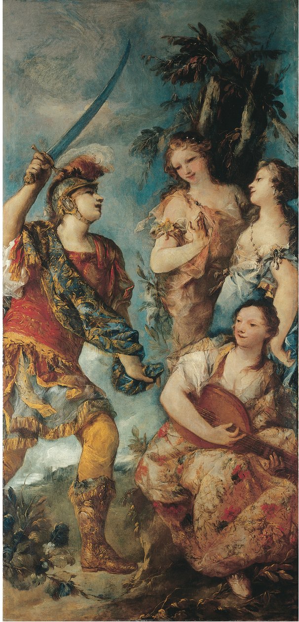 Rinaldo und die Nymphen von Giovanni Antonio Guardi