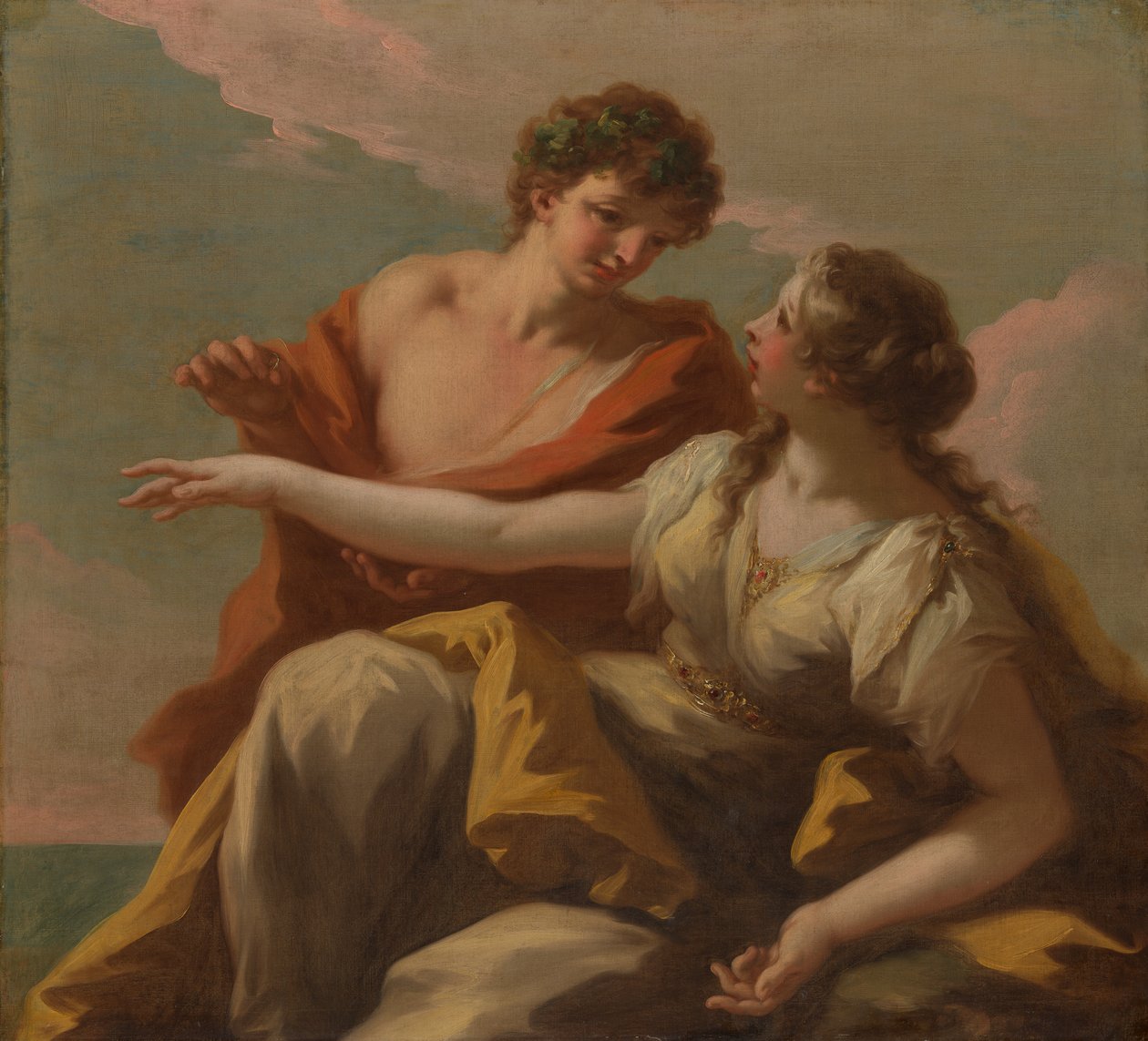 Bacchus und Ariadne (1720er Jahre) von Giovanni Antonio Pellegrini