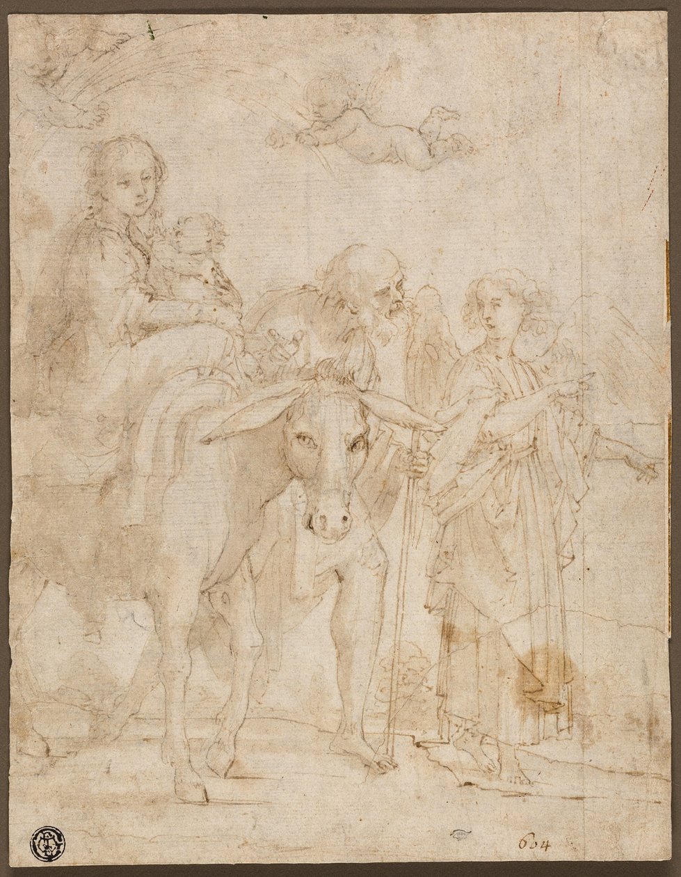 Flucht nach Ägypten von Giovanni Baglione
