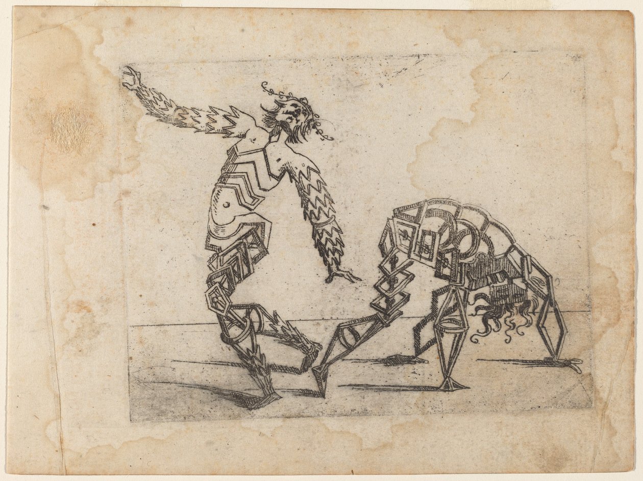 Aus "Bizzarie di varie Figure" von Giovanni Battista Bracelli