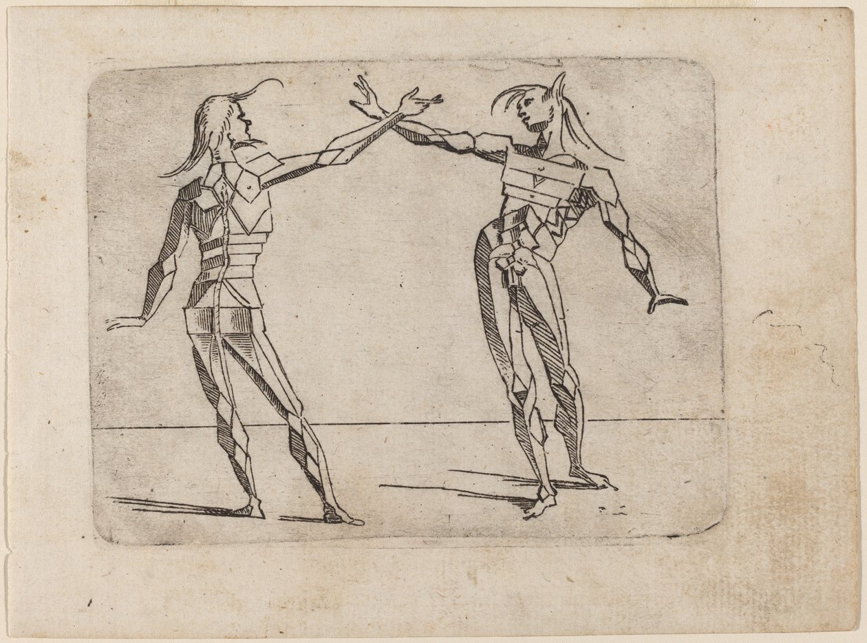 Aus "Bizzarie di varie Figure" von Giovanni Battista Bracelli