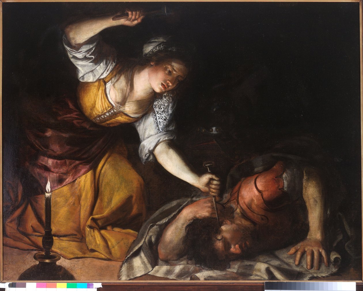 Jael und Sisera von Giovanni Battista Casoni or Casone