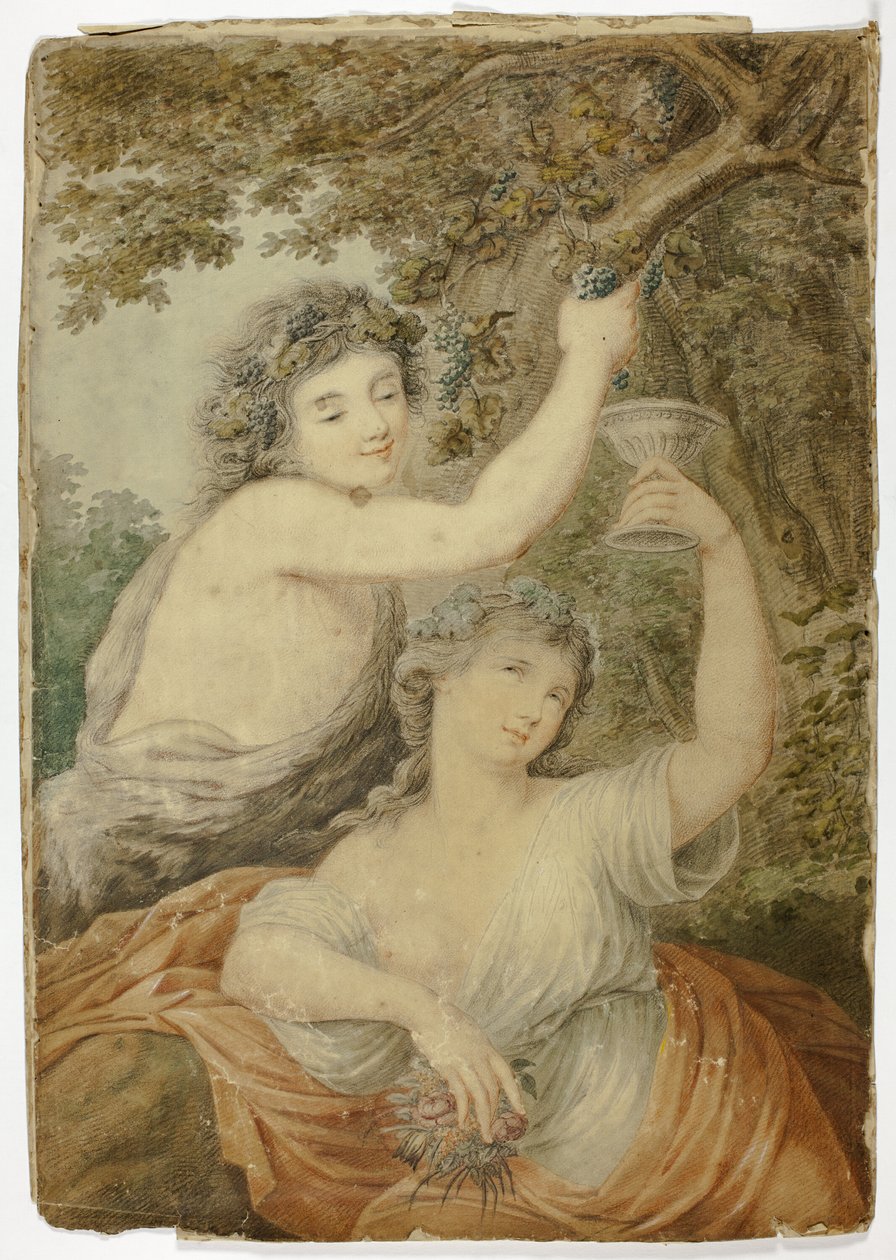 Bacchus und Jungfrau von Giovanni Battista Cipriani