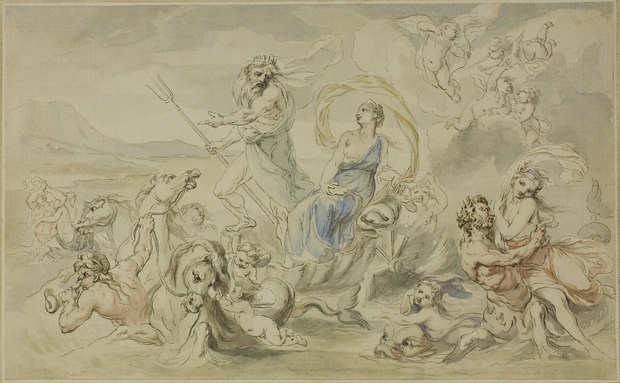 Triumph des Neptun von Giovanni Battista Cipriani