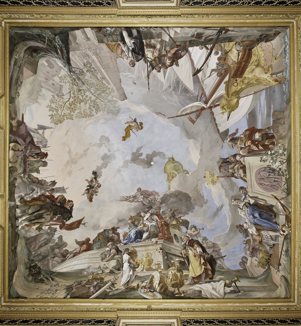 Das Opfer der Iphigenie von Giovanni Battista Crosato