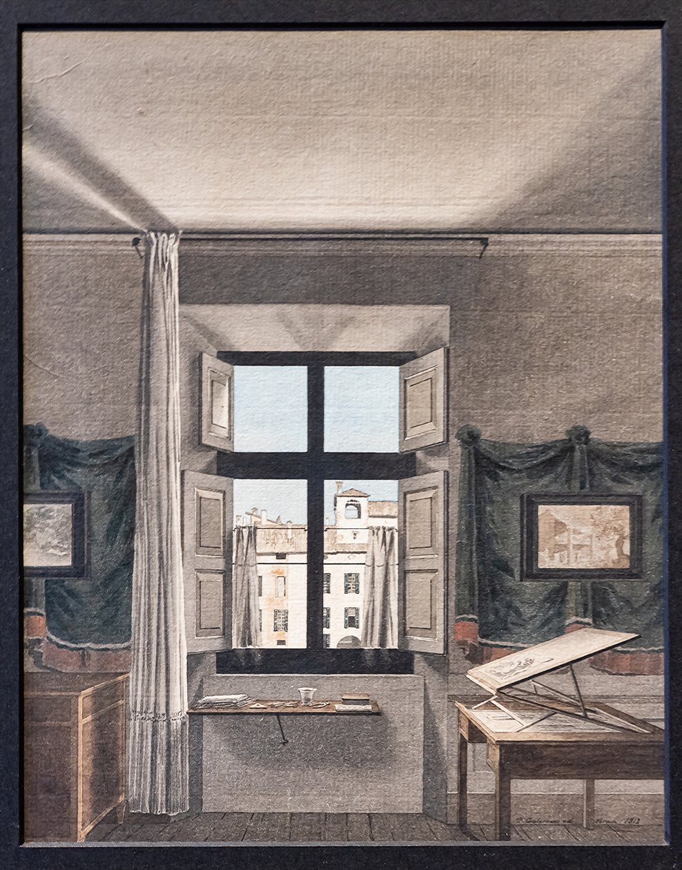 Das Atelier des Malers in Parma von Giovanni Battista Gubernatis