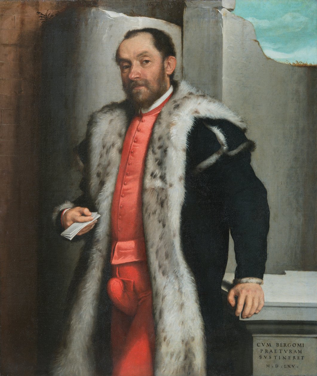 Porträt von Antonio Navagero von Giovanni Battista Moroni