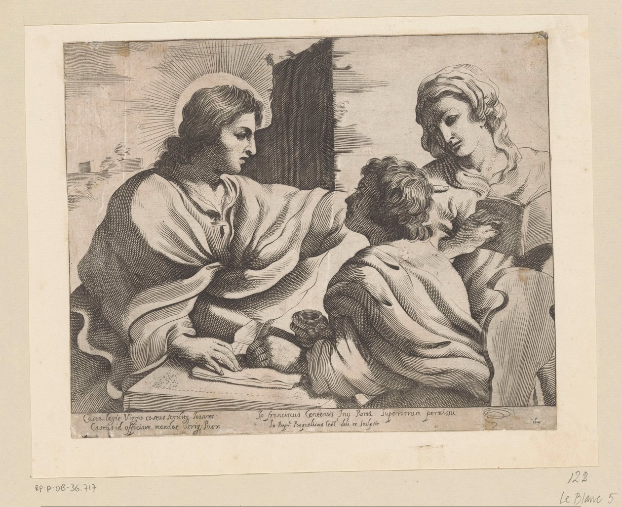 Johannes der Täufer, Christus und Maria von Giovanni Battista Pasqualini