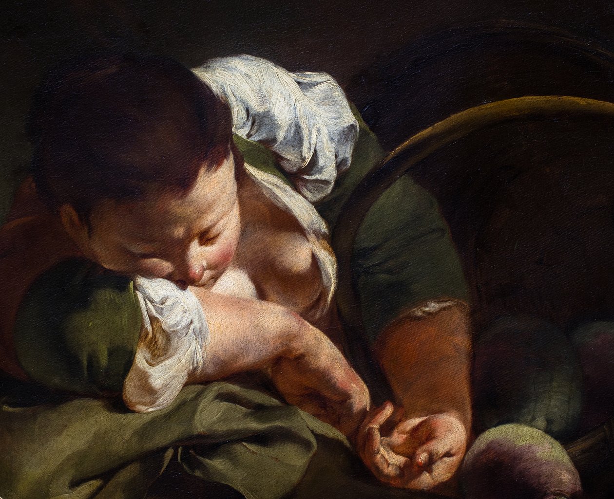 Schlafendes Bauernmädchen von Giovanni Battista Piazzetta