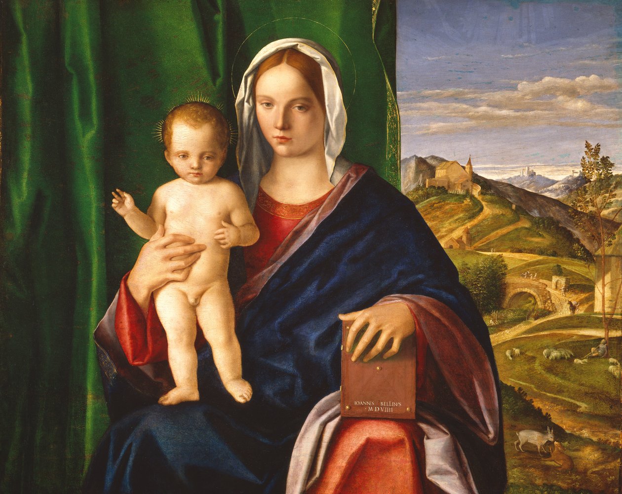 Madonna und Kind, 1509 von Giovanni Bellini