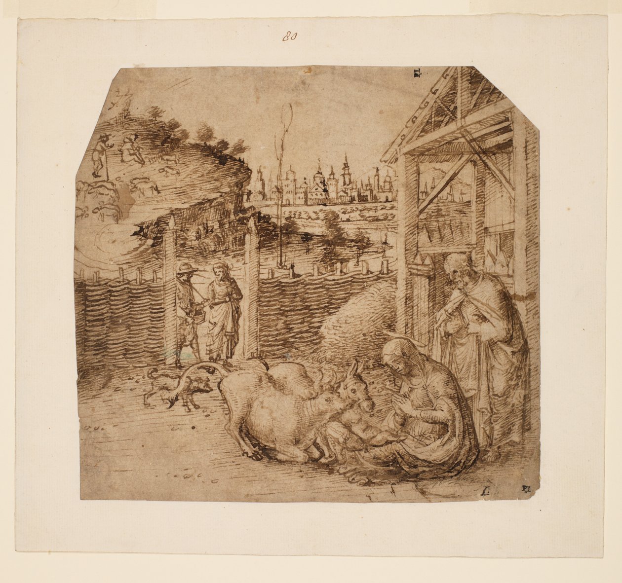 Geburt Christi, um 1480 von Giovanni Bellini