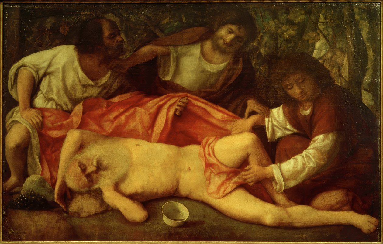 Noahs Trunkenheit von Giovanni Bellini