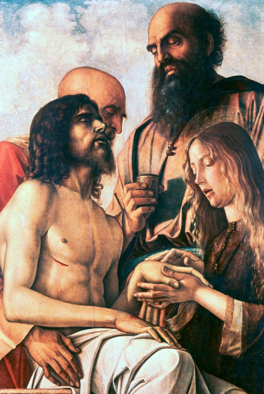 Die Grablegung, ca. 1450-1516 von Giovanni Bellini