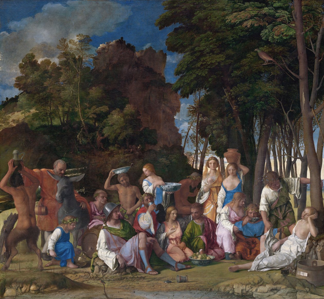 Das Fest der Götter von Giovanni Bellini