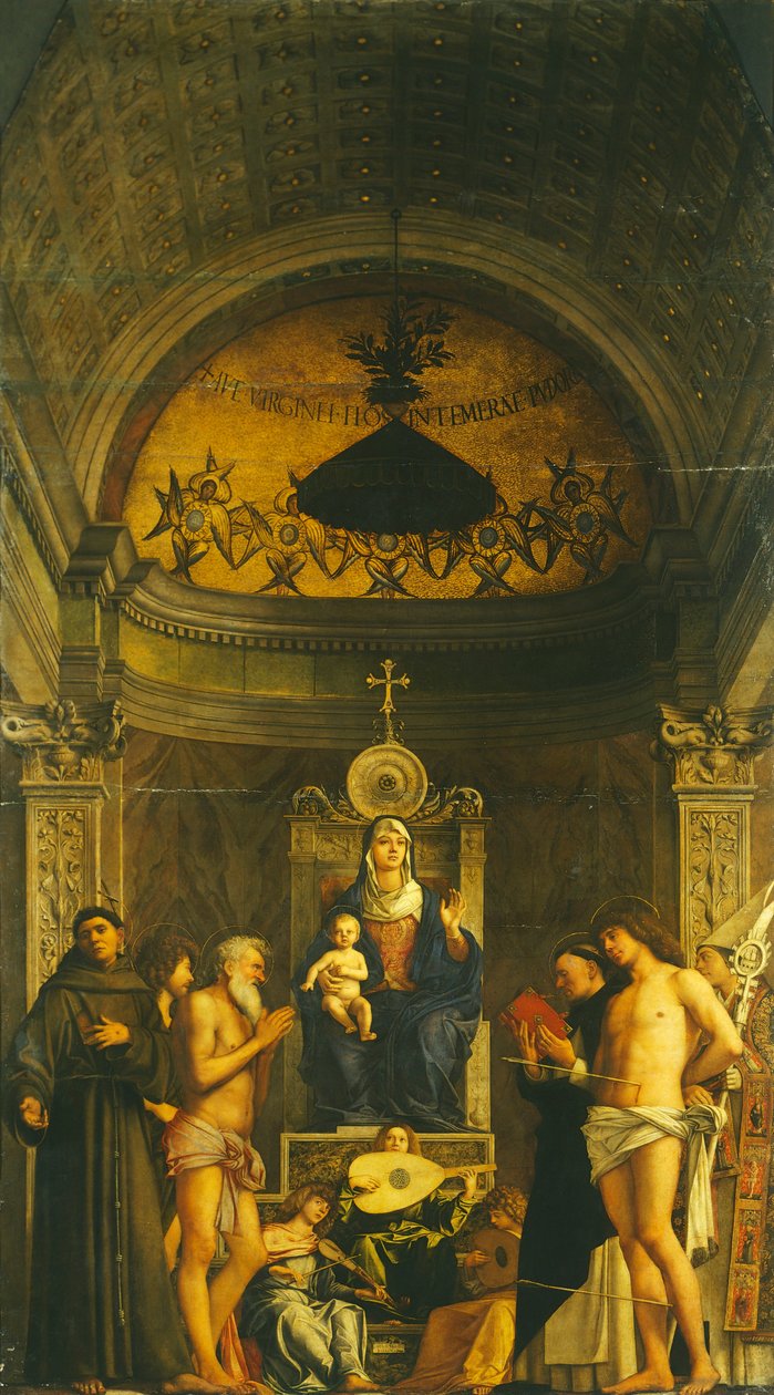 Der San Giobbe Altar von Giovanni Bellini