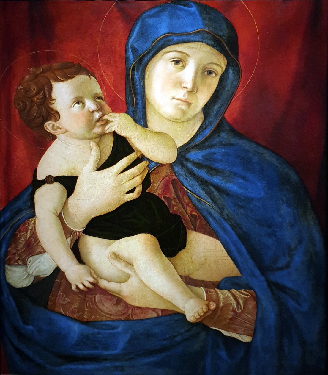 Die Jungfrau und das Kind von Giovanni Bellini