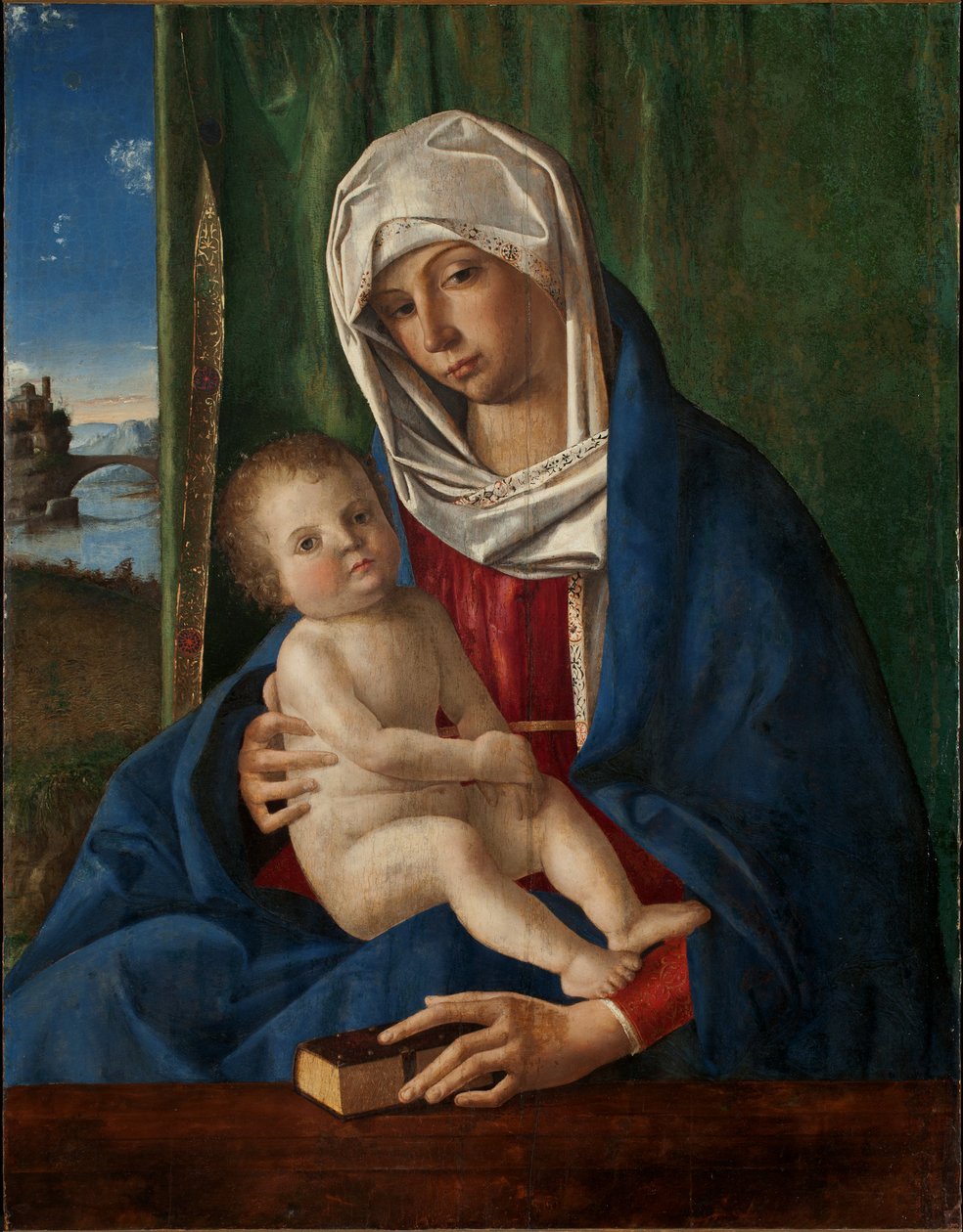 Die Jungfrau und das Kind von Giovanni Bellini