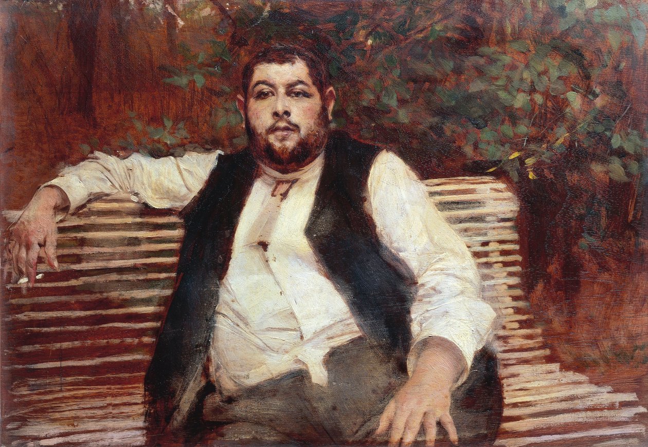 Der Gärtner des Schleiers-Picard von Giovanni Boldini