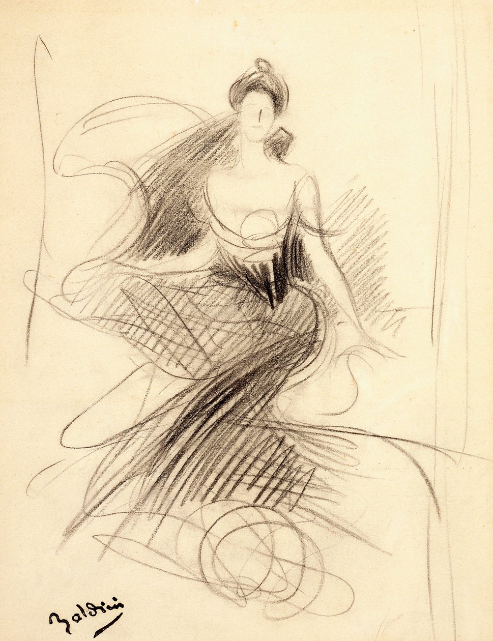 Porträt von Madame X von Giovanni Boldini