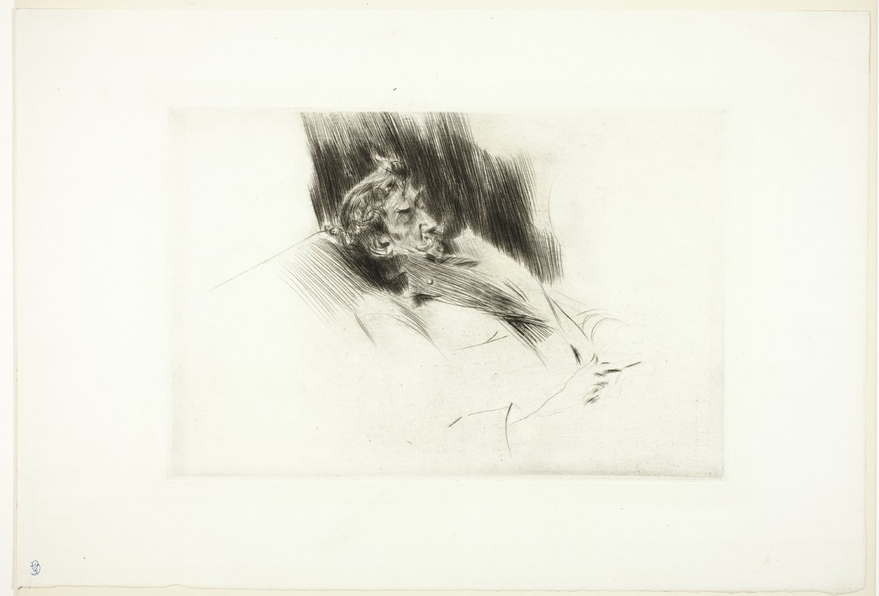 Whistler schläft von Giovanni Boldini