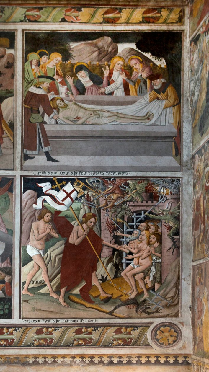 Szenen aus der Passion Christi, ca. 1492 von Giovanni Canavesio