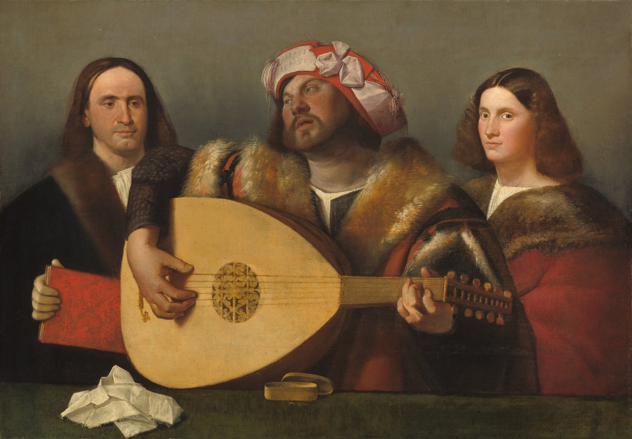Ein Konzert, ca. 1518-1520 von Giovanni Cariani