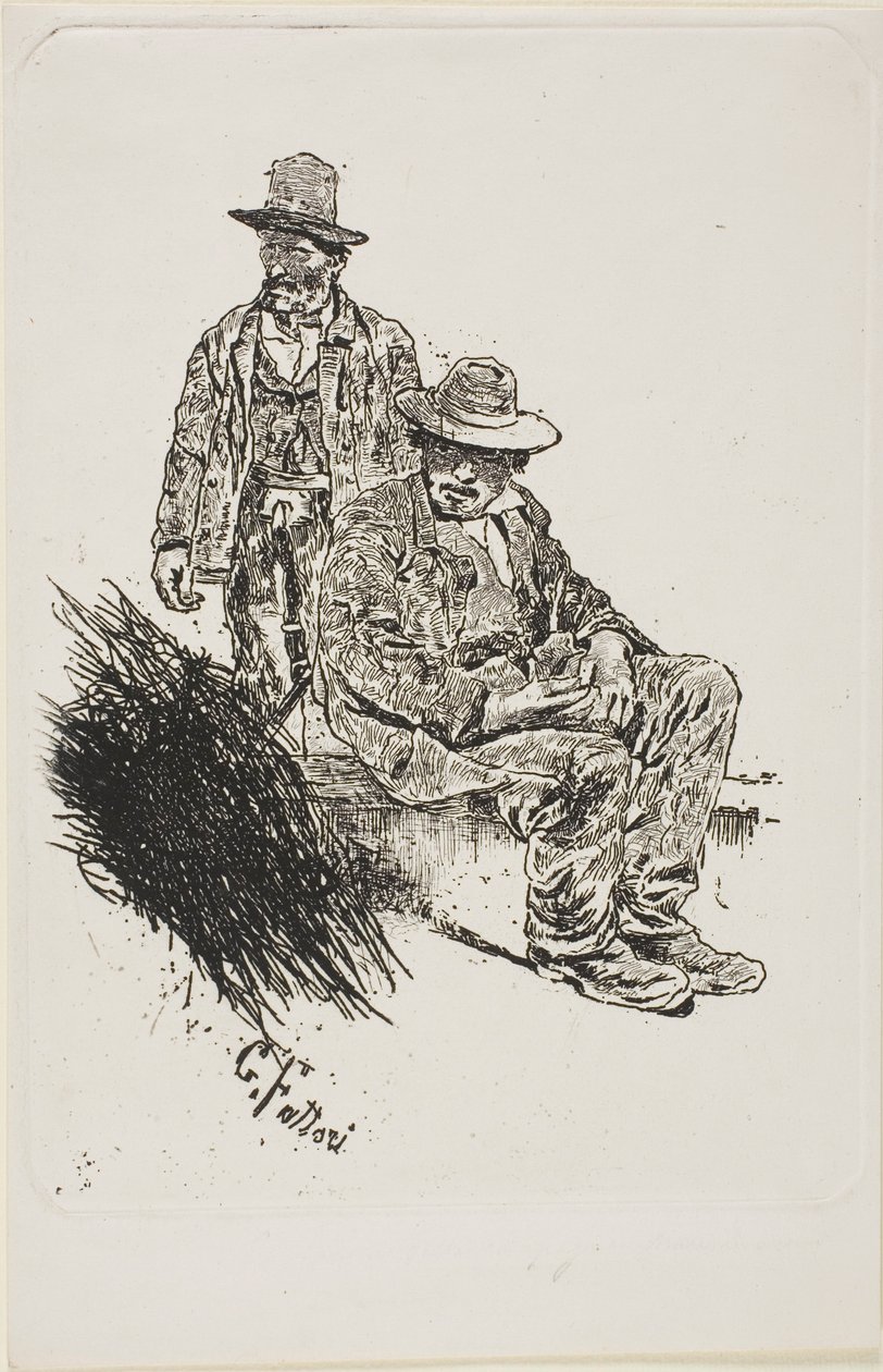 Hirten von Giovanni Fattori