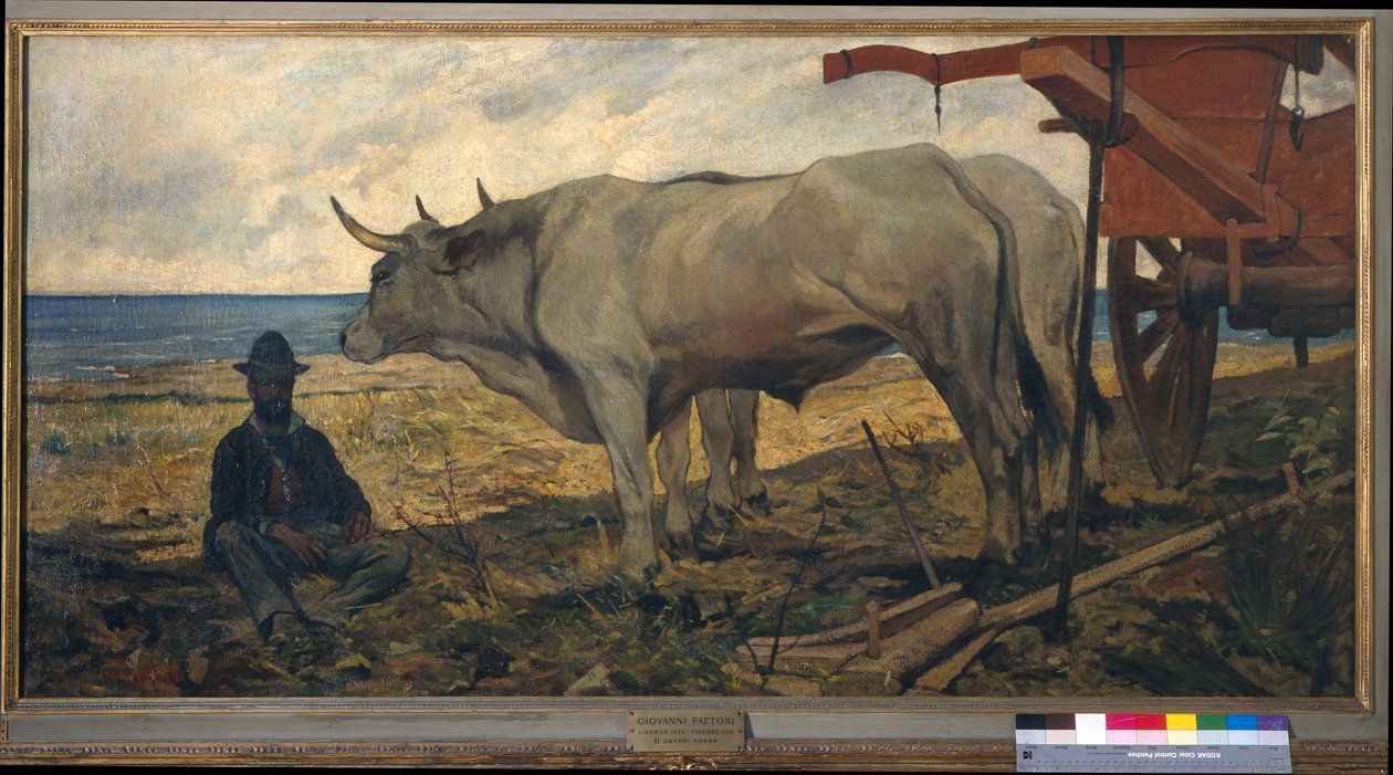 Die Rast von Giovanni Fattori