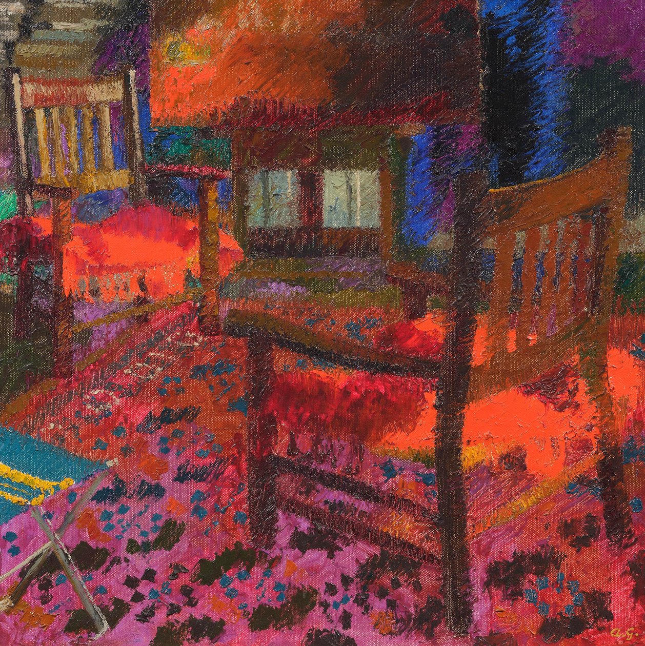 Im Atelier I von Giovanni Giacometti