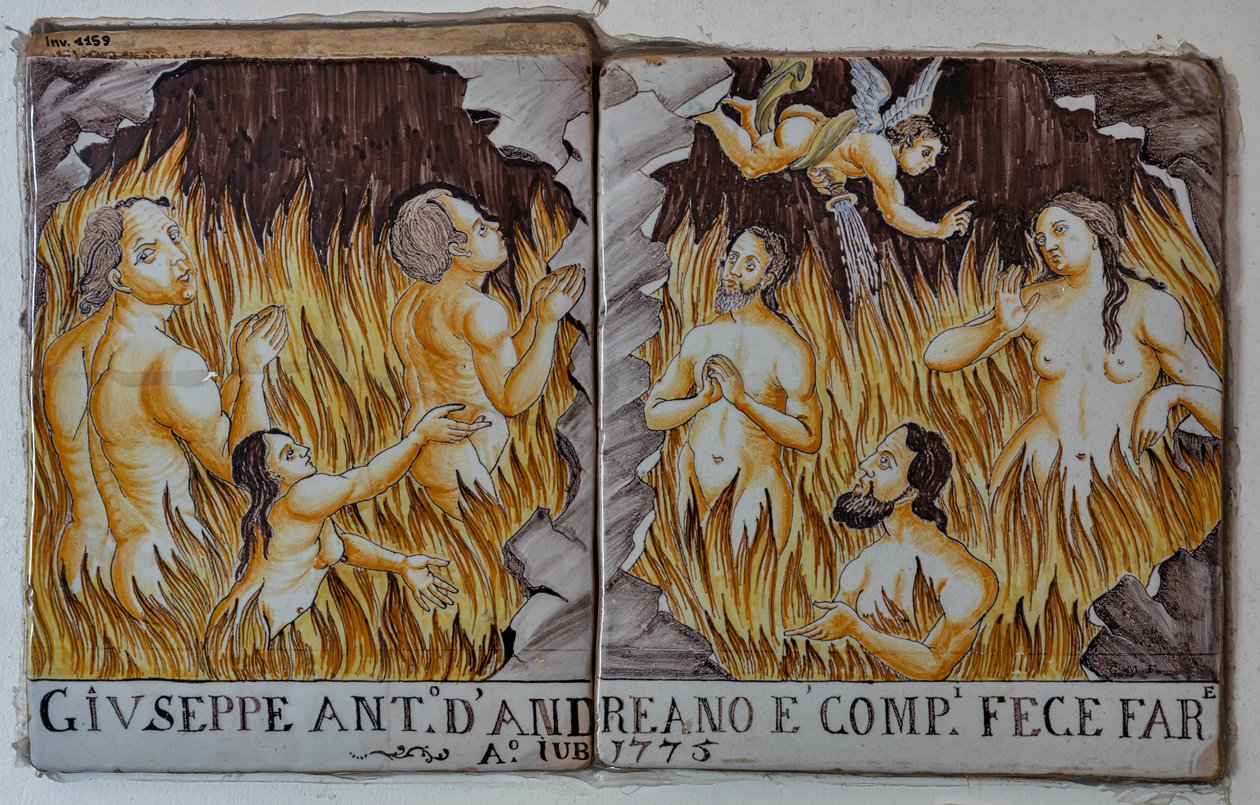 Seelen im Fegefeuer von Giovanni Meazzi