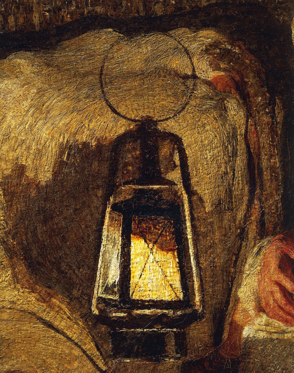 Die zwei Mütter (Detail) von Giovanni Segantini