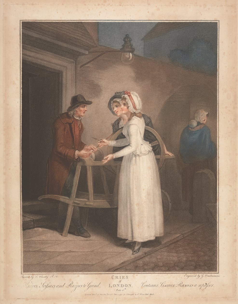 Messer, Scheren und Rasiermesser zum Schleifen von Giovanni Vendramini