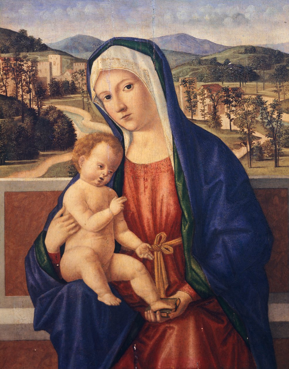 Madonna mit Kind von Giovanni di Niccolo Mansueti